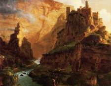 Cole Thomas Valley of the Vaucluse. , 