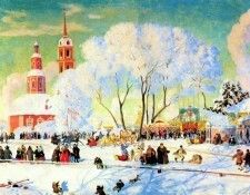 kustodiev shrovetide 1920. ���������, ����� (1878-1927)