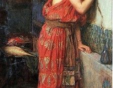 ger-JohnWilliamWaterhouse-Thisbe. ,  