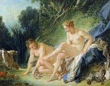 ����� ����� ������� [Diana getting out of her bath] 1742. ����, �������