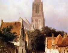 Springer Cornelis Church in Zaltbommel Sun. Springer, ��������