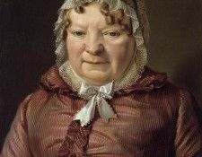 Mutter des Hauptmanns von Stierle-Holzmeister 1819.   