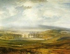Turner Joseph Mallord William Raby Castle the Seat of the Earl of Darlington. ,   