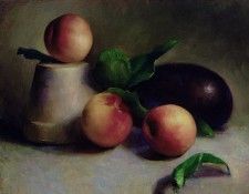 043 Eggplant and Nectarines. ��������� �������