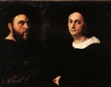 Raphael Double Portrait. 
