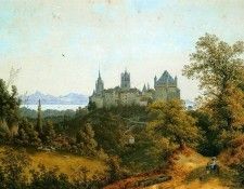 Knip Henri View on Lausanne Sun. Knip, ����