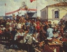 plastov a collective farm festival 1937. 