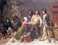 Arrest of a peasant royalist 1855. , 
