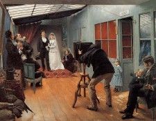 Dagnan Bouveret Une Noce chez le photographe. Dagnan-Bouveret, --