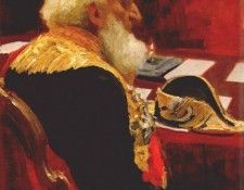 repin portrait of semenov-tian-shanskii 1901. ,  