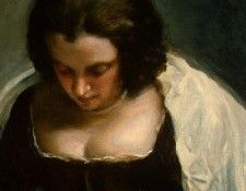 VELAZQUEZ THE NEEDLEWOMAN, C. 1640-1650 DETALJ 1 NGW. ,    