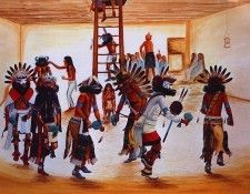 lrs Naha Ray Kiva Kachina Dance. ����, �������