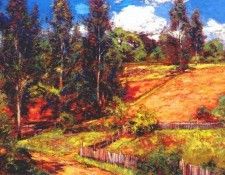 wendt summer hillside c1906. 