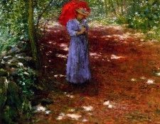 Slavicek Antonin Walking through the park Sun. ��������, �������