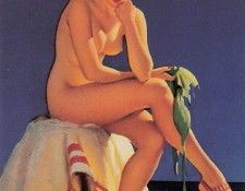tiger pin-up elvgren 019.  Elvgren