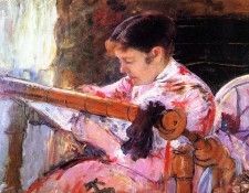 Lydia at the Tapestry Loom. ������ ����