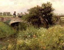 Claus Emile A Meeting On The Bridge. �����, �����