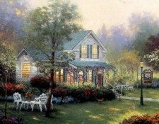 JLM-Thomas Kinkade-Village Inn.  