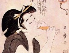 utamaro the hussy c-early-1800s. , 