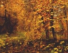 ostroukhov golden autumn c1887. 