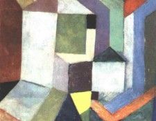 Klee Pious northern landscape, 1917, S. and C. Giedion-Welck. , 