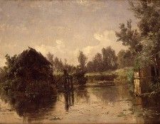 Haes Carlos de Canal abandonado. Vriesland (Holanda). ,  
