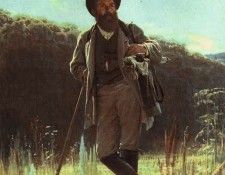 Kramskoi Portrait of the Artist Ivan Shishkin. ,  