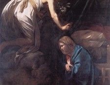 Caravaggio - The Annunciation. ���������, ������������ ������ ��