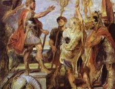 Peter Paul Rubens - Decius Mus Addressing the Legions. ,  