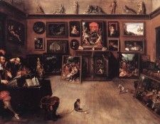 FRANCKEN Frans II An Antique Dealers Gallery. Francken,  