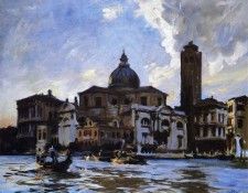 Sargent John Singer Venice Palazzo Labia. ,  