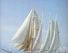dk tall ships polynesia barquentine lyr 1939. , DK