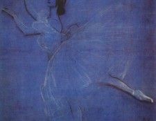 serov anna pavlova in les sylphides 1909. , 