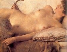 Alma Tadema In the Tepidarium detail. - 