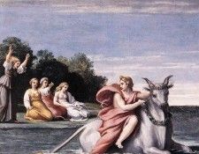 Carracci Antonio The Rape of Europa. , 