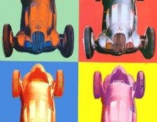 Warhol - Benz Racing Car. , 