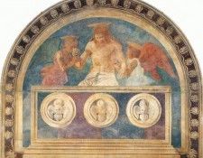 Christ in the Sepulchre with Two Angels synopia WGA. ,  