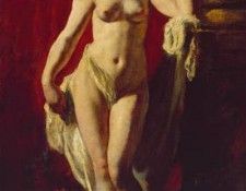 Etty William Standing Female Nude. , 