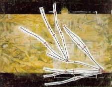Duchamp Reseaux des stoppages (Network of Stoppages), 1914, . , 