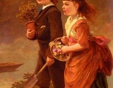 Sant James The Children Of Major H Barrett Of Moredon  Taunton. ����, ������