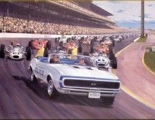 CorsaScan 019 Camaro Pace Car Indy 500 1967. , 