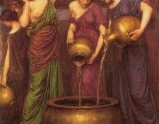 Waterhouse The Danaides. ���������, ���� ������