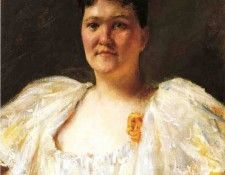 Chase William Merritt Portrait of a Woman. ����, ������ �������