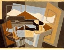 Gris The mountain Le Canigou, 1921, 65x100 cm, Albright-Kn. , 