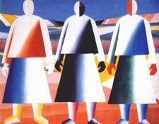 malevich girls in the field c1928-32. , 