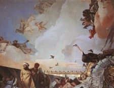 Tiepolo Palacio Real Glory of Spain detail2. ,  