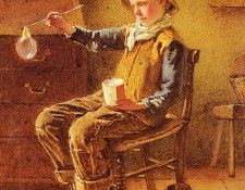 Smith Carlton Alfred Blowing Bubbles. ,  