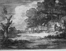 Gainsborough Thomas Landscape Sun. , 