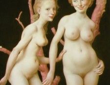 4812 The Pink Tree by Currin (sp). Currin, 
