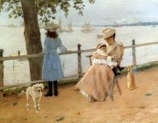 Chase William Merritt Afternoon by the Sea aka Gravesend Bay. ����, ������ �������